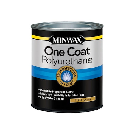 Minwax Polyurethane Sat Clr Qt 356050000